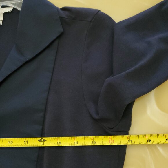 Hinson Wu Donna Long Sleeve Wing Collar Preppy Office Career Button Shirt XS - Picture 8 of 12